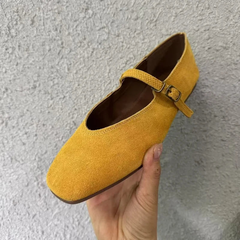 Bailamos Women's Elegant Ballet Flats | Soft Leather