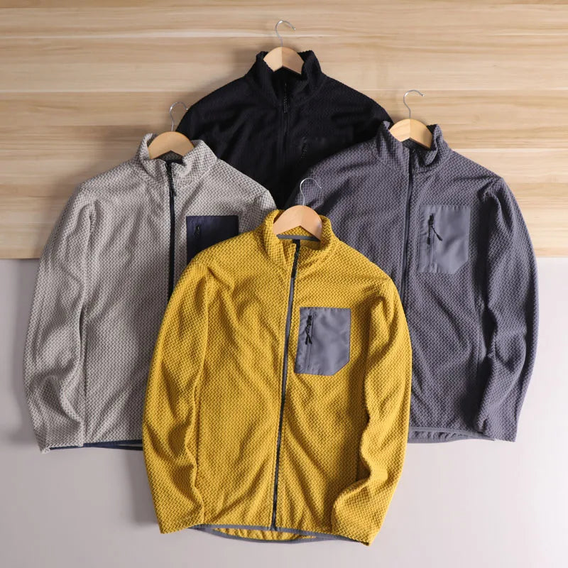 Lightweight Quick-Dry Fleece Jacket for Men