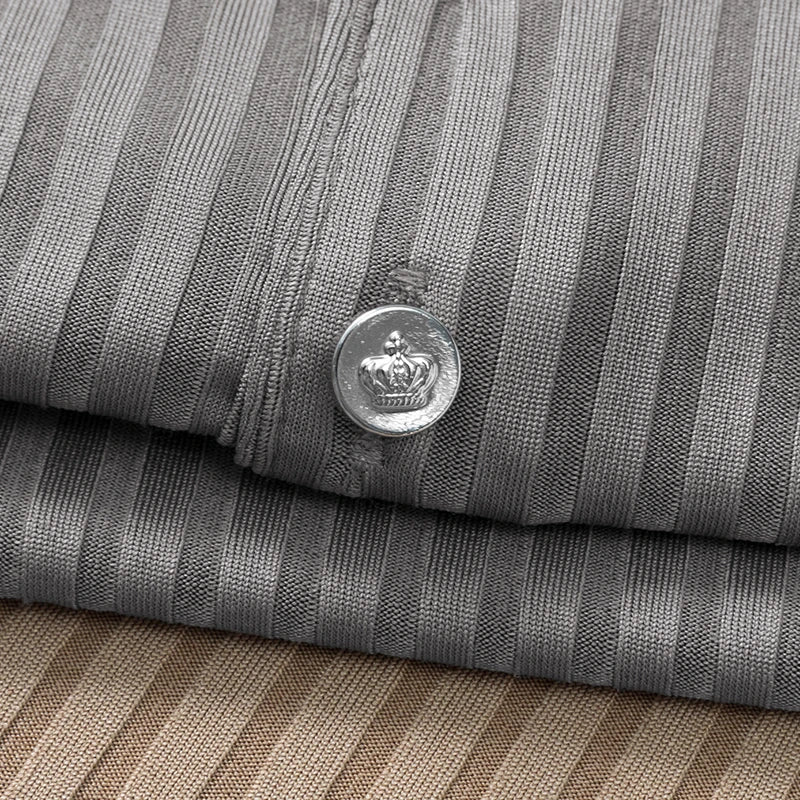 Men's Striped Polo Shirt – Breathable Summer Style