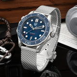 Watchdives WD007 V4 42mm Watch PT5000 Automatic Movement Titanium NTTD Wristwatch Domed Sapphire Crystal C3 Super Luminous Watch