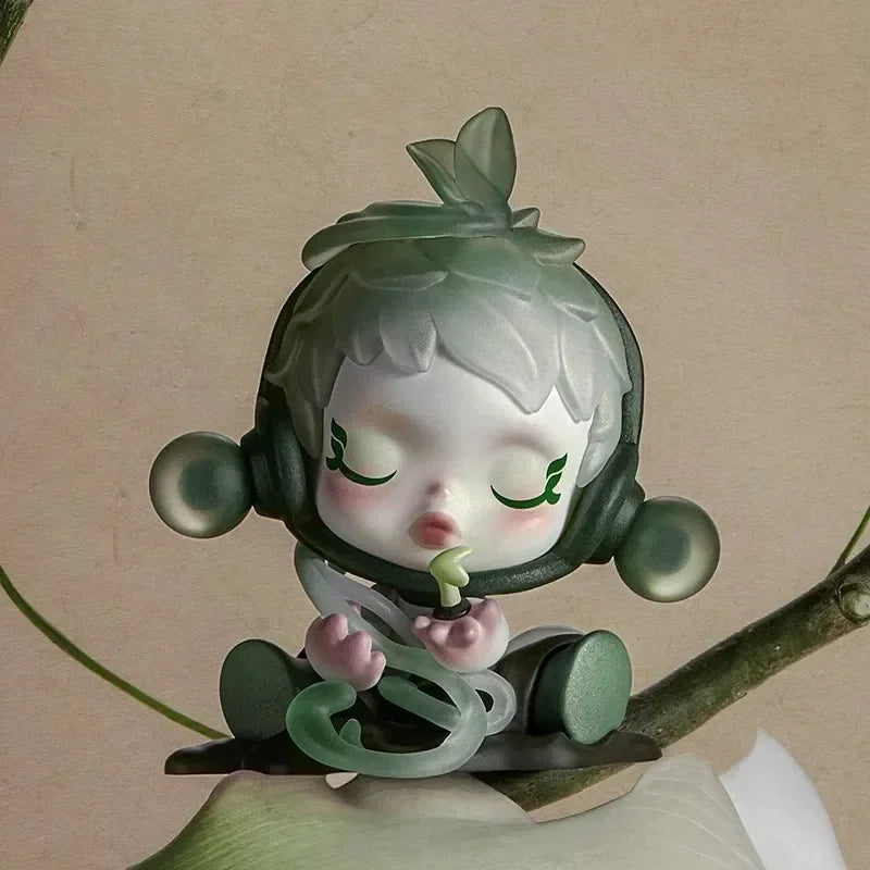 POP MART SKULLPANDA The Ink Plum Blossom Series Trendy Blind Box Toys Mystery Box Mistery Action Figure Surprise Birthday Gift