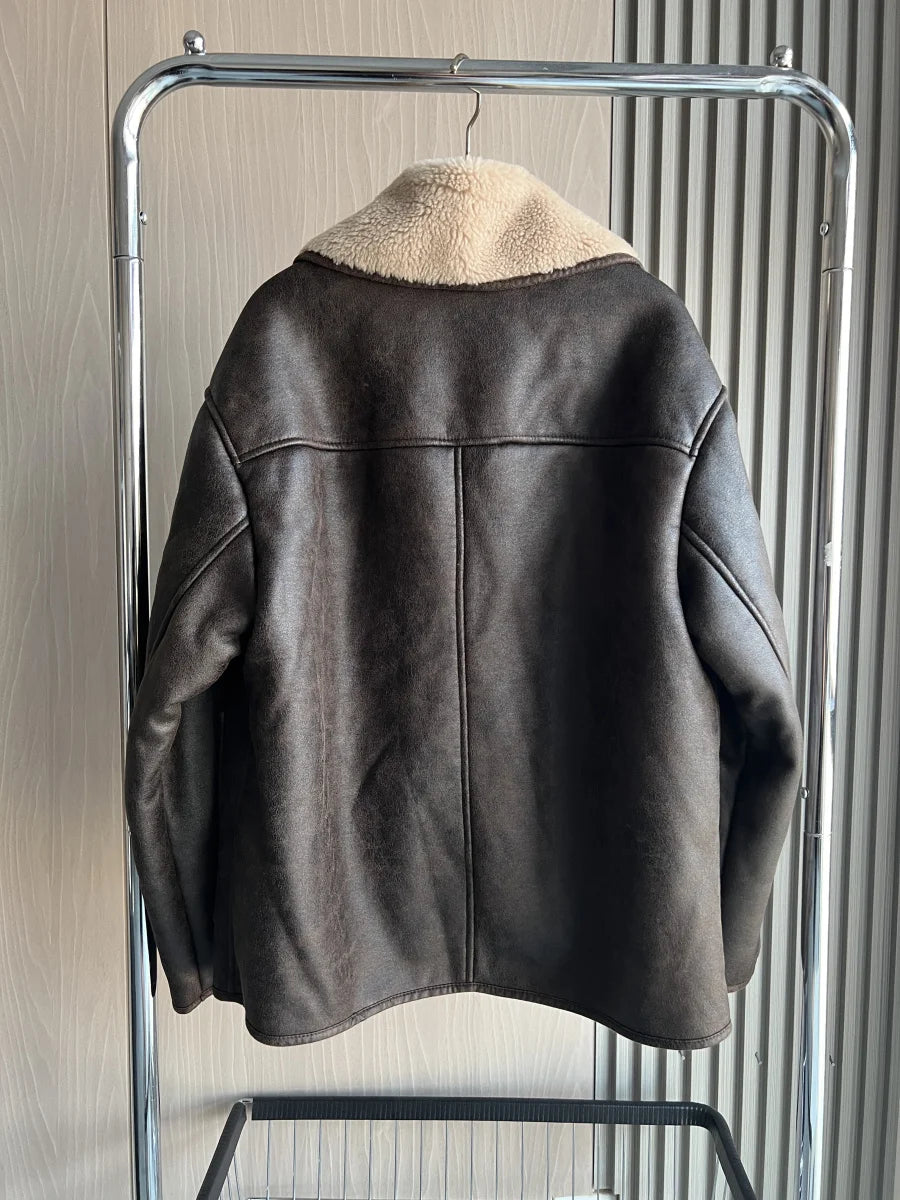 Women’s ZW Series Oversized Long-Sleeve Warm Coat