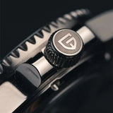 PAGANI DESIGN GMT Automatic Watch — Sapphire Crystal, 10-Bar Waterproof, 40mm