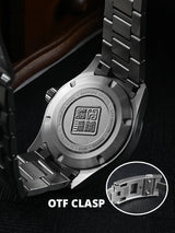 San Martin 39mm Guilloche MOP Dress Watch | Miyota 9015 | SN0150-G1