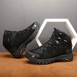 Men’s Suede High-Top Hiking Boots