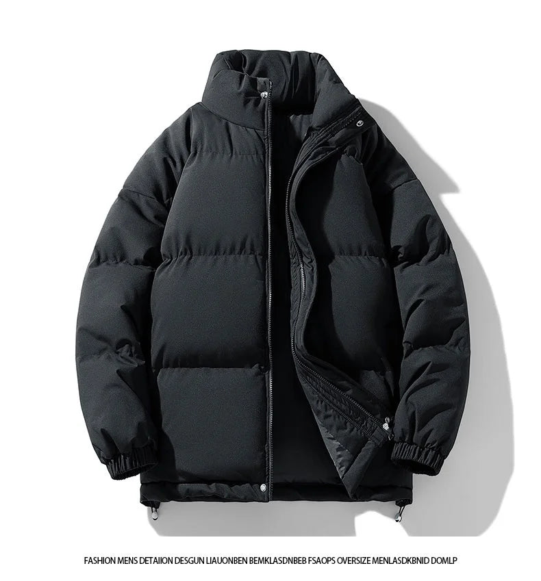 Men's Oversized Winter Parka – Thick Warm Padded Coat