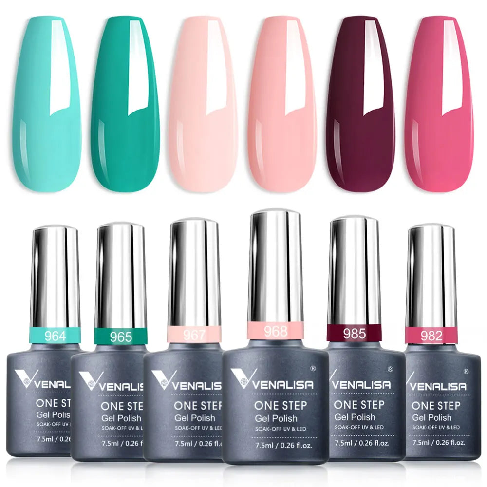 Venalisa HEMA-Free Gel Polish Kit – Autumn Color Collection