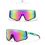 KDEAM High-End Sports Sunglasses Polarized Men's Cycling Glasses Dismountable TR90 Frame And Nose Pads Easy To Exchange