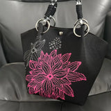 Women's Cartoon Knitted Bucket Bag