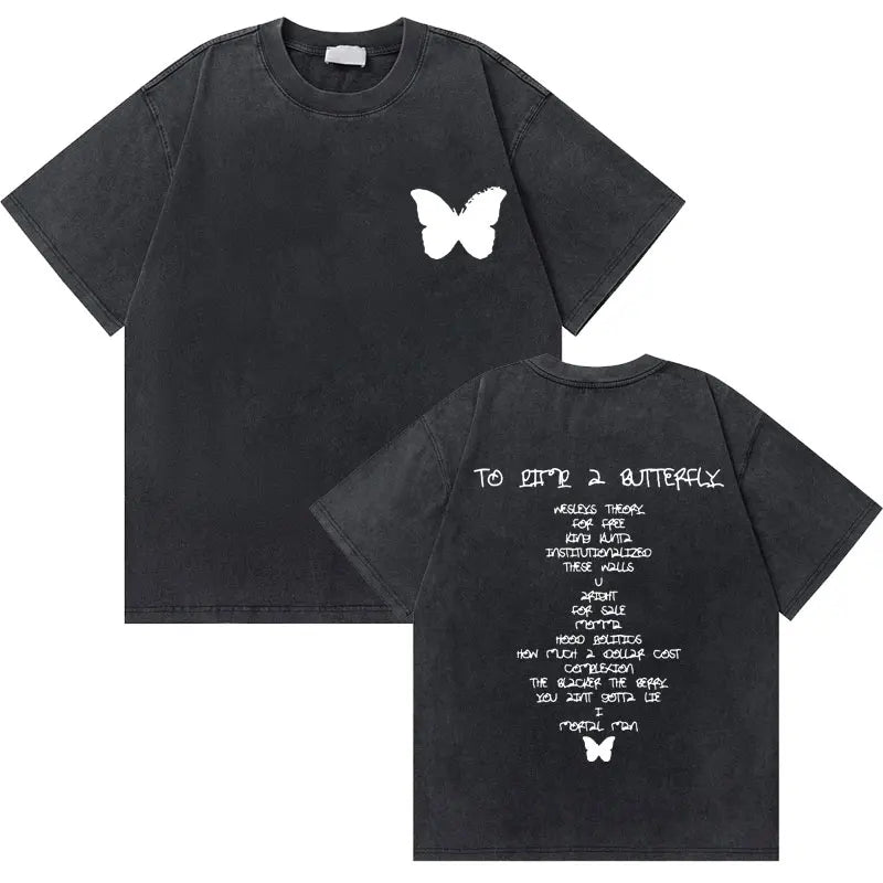 Kendrick Lamar Money Trees Oversized Vintage T-Shirt