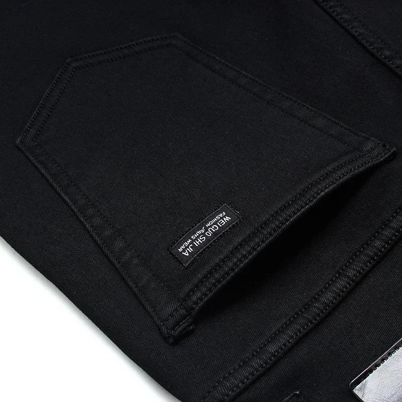 Men’s Classic Stretch Biker Jeans