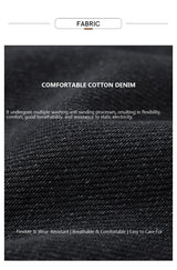 Amii casual Women's jeans 2025 Autumn new minimalist retro Women pants versatile loose cotton wide-leg trousers ladies 12553096