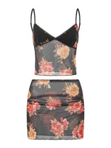 Women's Summer Floral 2-Piece Set