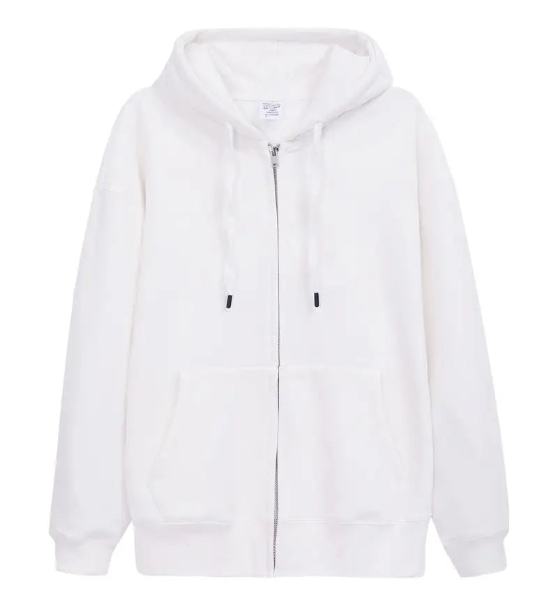 Unisex Oversized Zip-Up Hoodie