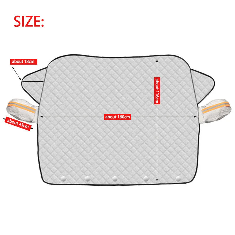 All-Season Car Windshield Cover – UV & Snow Protection