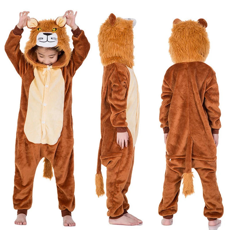 Kids' Animal Onesie & Plush Jumpsuit