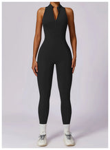 V-Back Athletic Yoga Jumpsuit