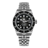 San Martin 40mm Men's Luxury Diver Watch Miyota 9015 Enamel Sunburst Dial Automatic Mechanical Wristwatch Waterproof 200m SN0148