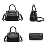Luxury Handbag Fashion Print Large Capacity Soft Leather Women Shoulder Crossbody Bag Leisure Designer Ladies Purses and Handbag