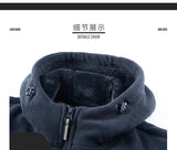 Men's Hooded Fleece Jacket – Warm Outdoor Layer