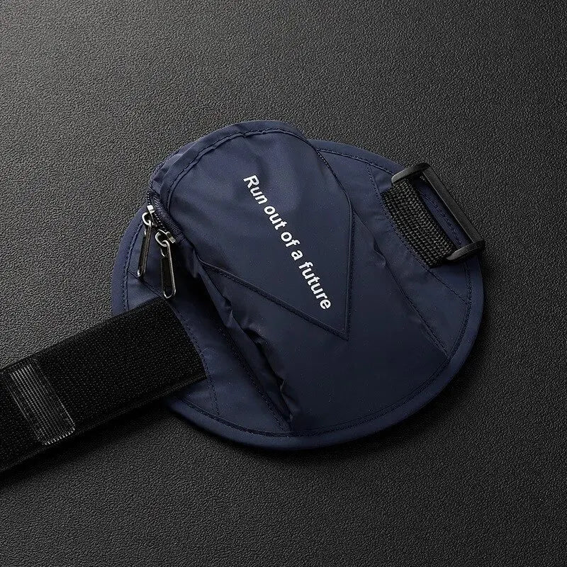 Outdoor Sports Running Fitness Mobile Phone Arm Bag Night Running Reflective Safety Wrist Bag Men and Women 6.5-Inch