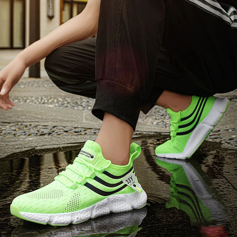 Men's Breathable Mesh Walking Sneakers