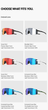 Kapvoe Fashion Sunglasses for Men Photochromic Runnning Glasses Light-Weight Cycling Glasses Bike Women UV400 Hiking Eyewear