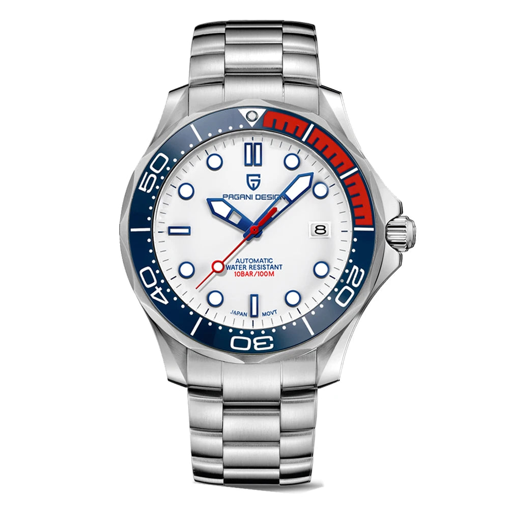 PAGANI DESIGN Men's Watches Luxury Automatic Watch For Men 2025 New 100M Waterproof Mechanical Wrist watch Men Sapphire crystal