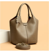 Brand High Quality Soft Leather Large Capacity Top-handle Bags Female Handbags Women Shoulder Crossbody Totes Messanger Bag Sac