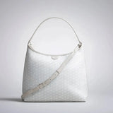 Designer Hobo Bags For Women Luxury Brand High Quality Monogram Canvas Smooth Leather Handle Large Capacity Elegant Shoulder Bag