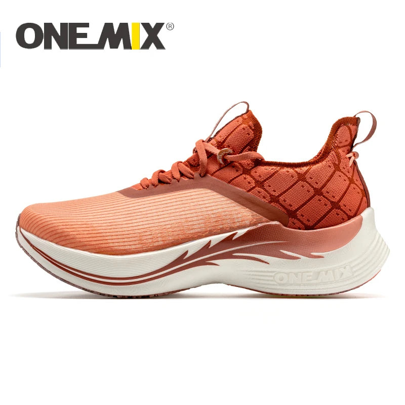 ONEMIX Carbon Plate Marathon Running Racing Shoes Professional Stable Support Shock-relief Ultra-light Rebound Sneakers