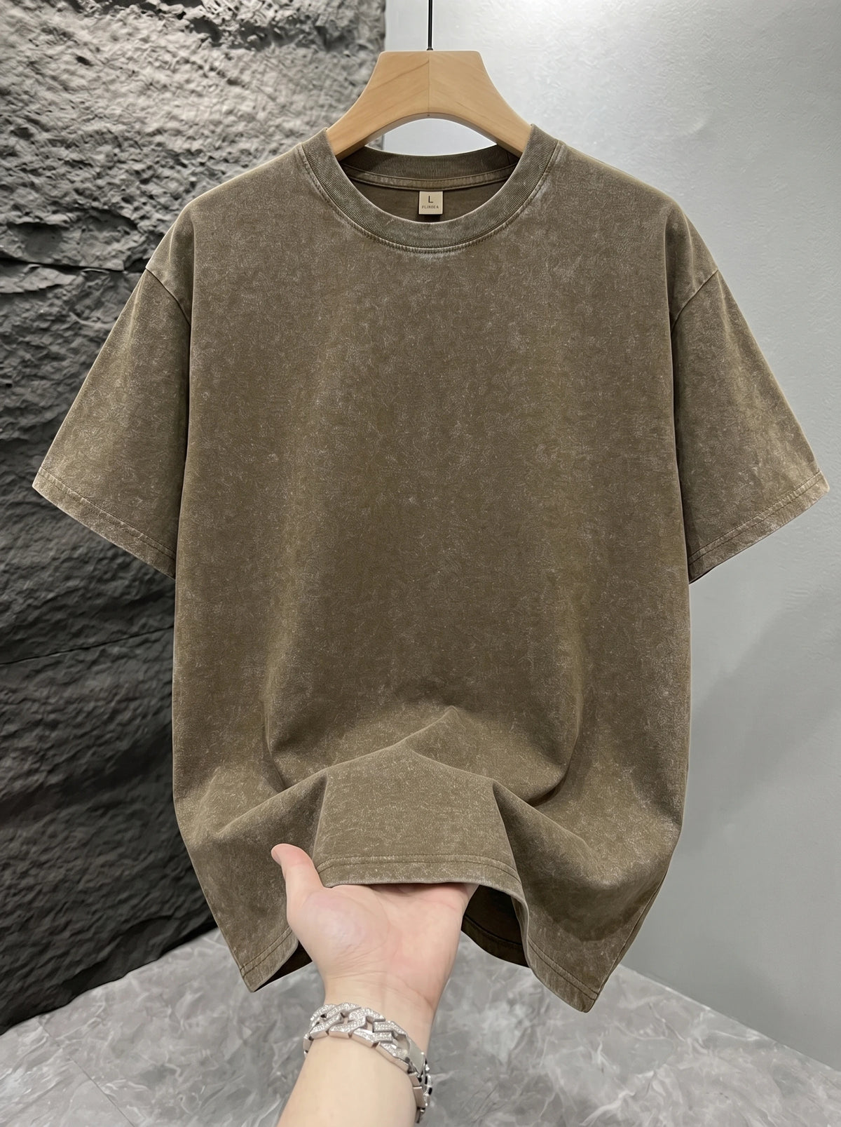 Men's Oversized Acid Wash T-Shirt