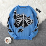 Men's Butterfly Jacquard Knit Sweater