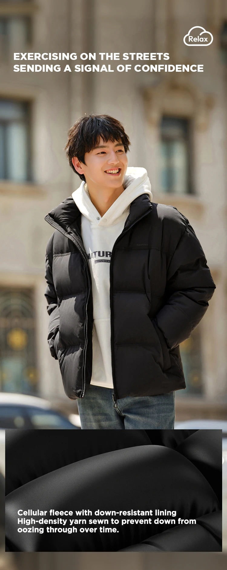 Semir Unisex Stand-Collar Puffer Down Jacket