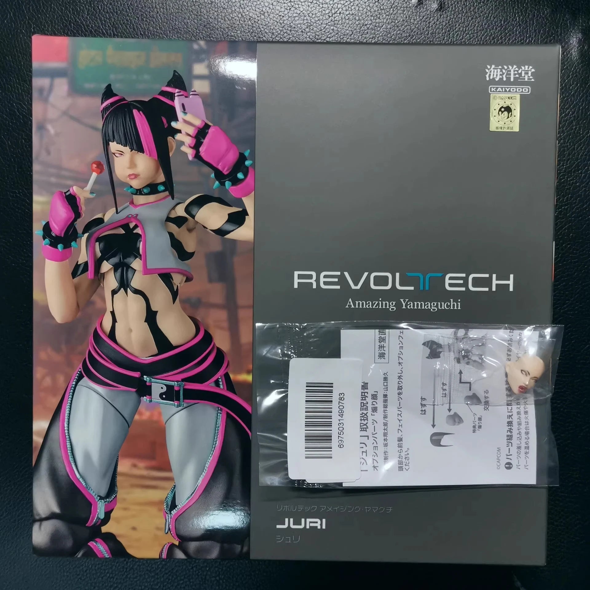 In Stock KAIYODO Ryu Han Juri Chun Li Movability Model Toys Revoltech AMAZING YAMAGUCHI Chun-Li SF6