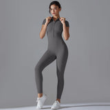 Performance Zip-Front Yoga Jumpsuit