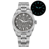 Watchdives WD0003C ice Crack Dial 38mm Men Watch VH31 Sweep Seconds Quartz Movement Sapphire Luminous 10Bar Waterproof Watches
