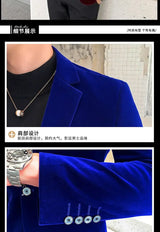 Men’s Slim-Fit Corduroy Blazer