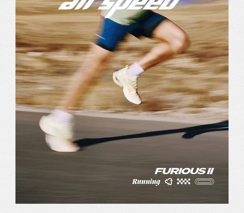 361 Degrees Furious 2.0 Men Women Running Sports Shoes Carbon Plate Racing Marathon Rebound Cushioning Male Sneakers 672432201