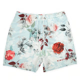 Rose Embroidered Hip Hop Shorts