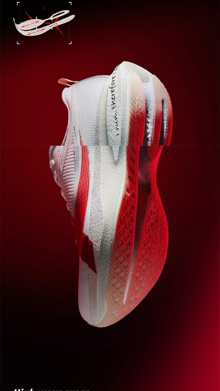 XTEP 2000km PRO Men's Running Sneakers 2026 Spring Cushioned Stability Comfort Lightweight Male Sports shoes 874219110026