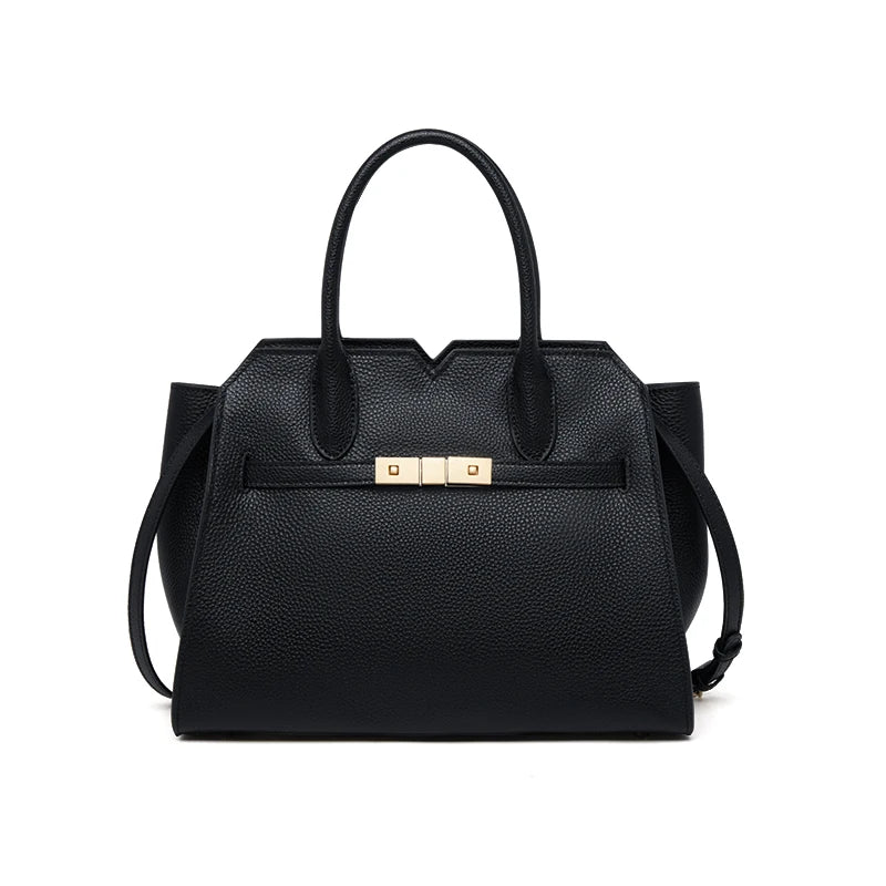 Hot Seller ZOOLER Quality Handmade 100%  Genuine Leather Women Handbag Luxurious Tote Shoulder Bags Female Business Use#YC368