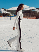Waterproof Patchwork Ski Jumpsuit - Windproof Winter Overall