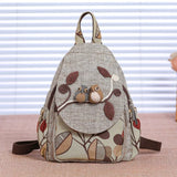 Luxury 3D Pumpkin Pattern Women Travel Backpack High Quality Linen Female Backpack Fashion Prettry Style Girls Daypack Backpack