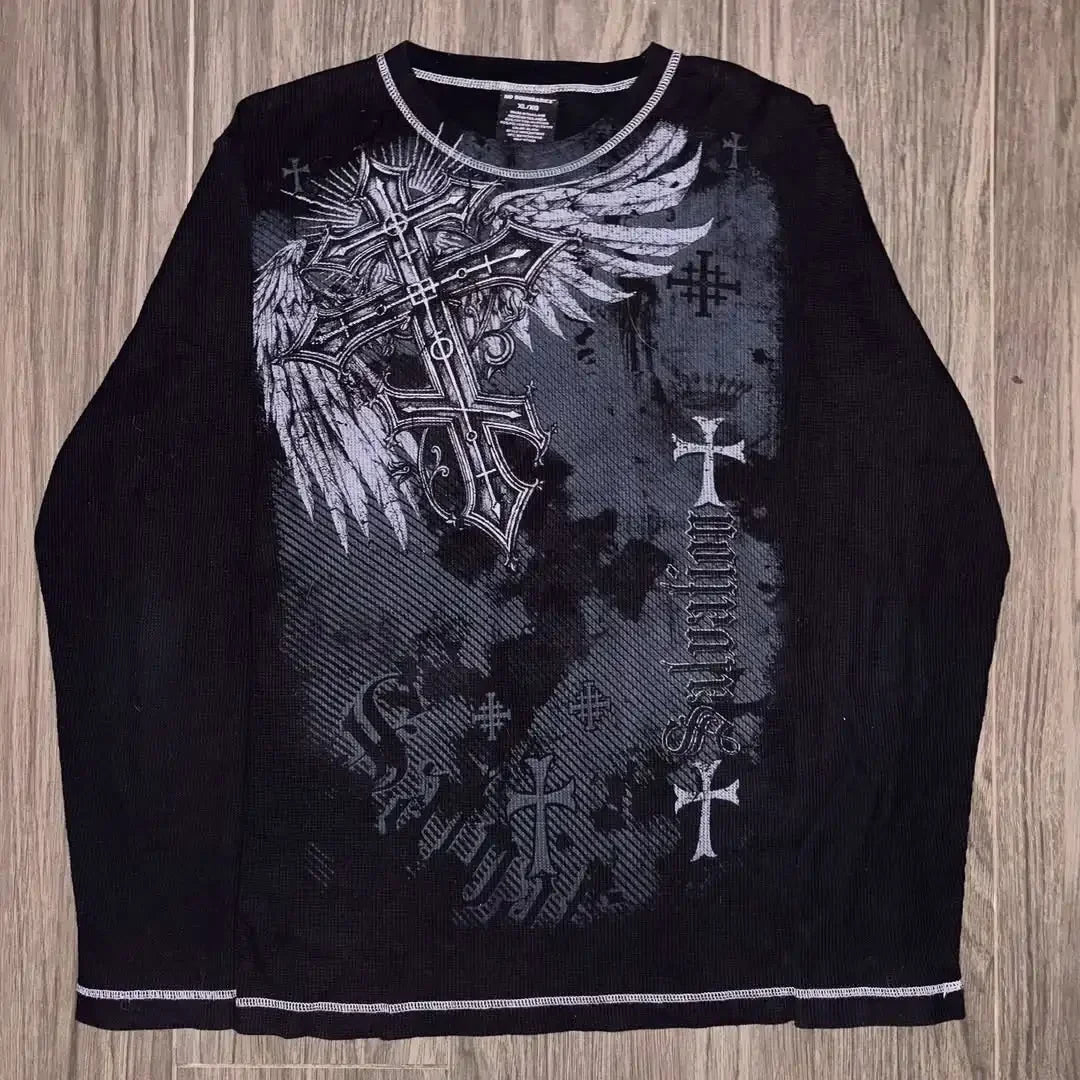 Y2K Gothic Harajuku Long Sleeve Tee