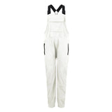 Fleece Bib Overalls - Adjustable Warm Winter Fuzzy Jumpsuit & Ski Pants