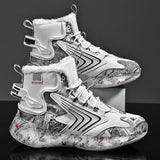 Men’s Winter High-Top Plush Sneakers