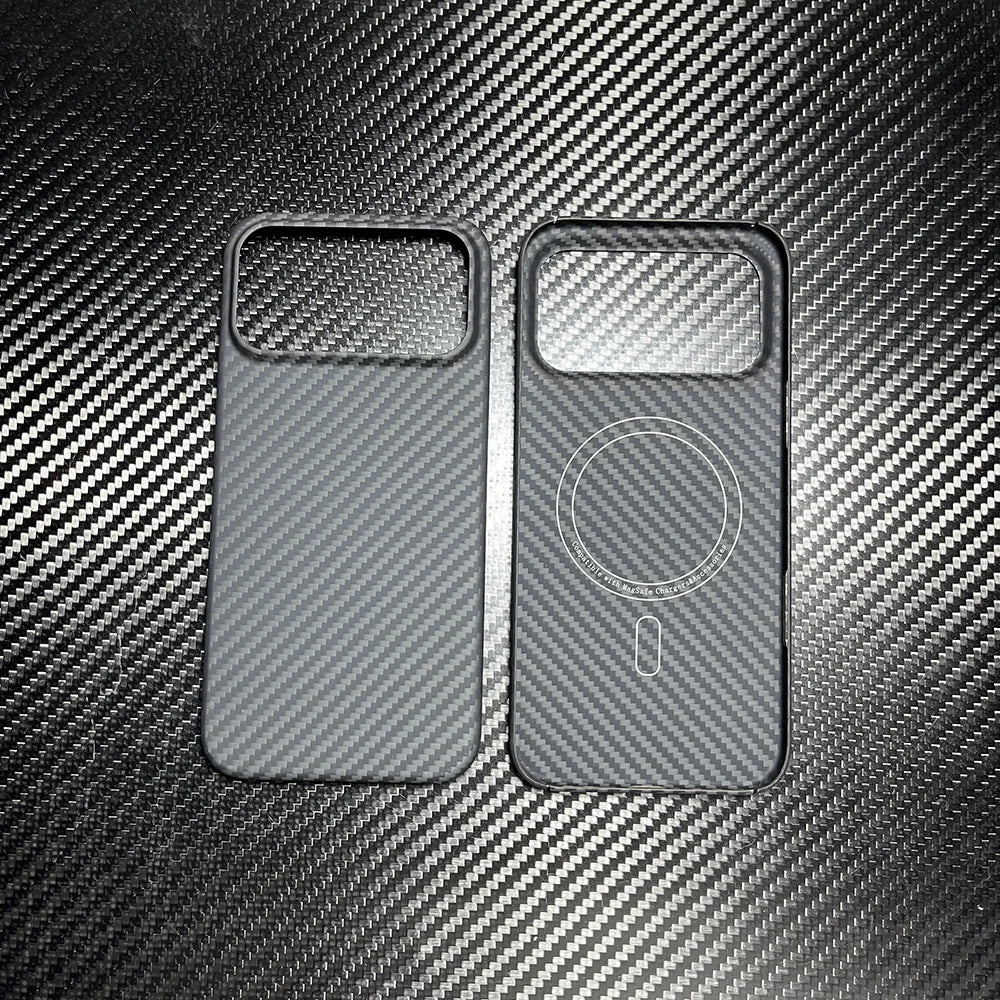 Aramid Fiber MagSafe Case for iPhone 17 & 18 Pro Max