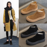 Premium Genuine Leather Winter Snow Boots