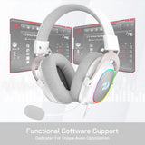 Redragon H510 Zeus-X RGB Wired Backlit Gaming Headset 7.1 Surround Sound Multi Platforms Headphone